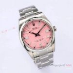 Swiss Copy Rolex Oyster Perpetual 126000 3230 904L Candy Pink Face Watch 36mm